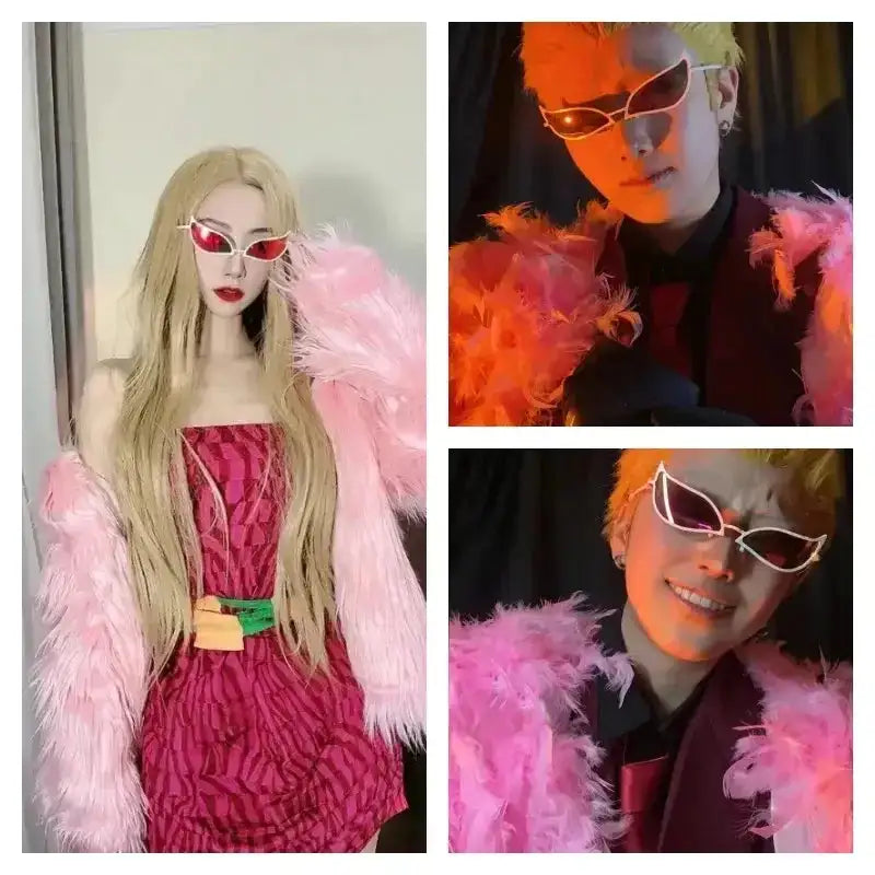 Doflamingo Cosplay Glasses